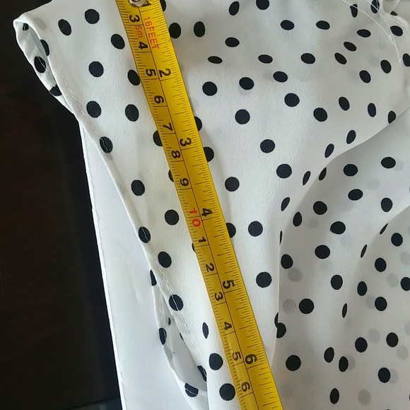 LC Lauren Conrad Polka Dot Sleeveless - Picture 9 of 12